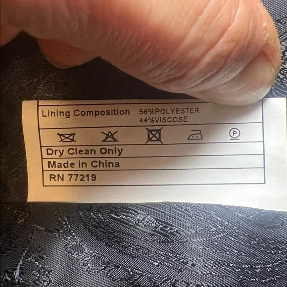 NWT JOE Joseph Abboud CUSTOM MADE Dusty Rose Slim Fit Suit Vest - Pink Size 42R - Picture 14 of 16